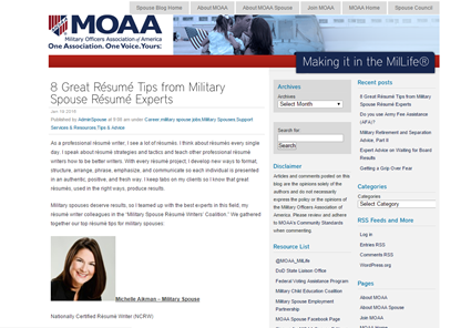 Military Spouse Resume Experts